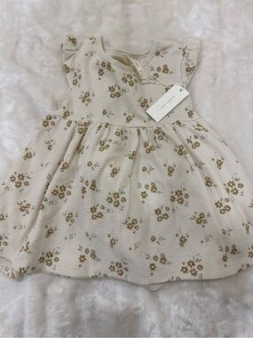 Quincy Mae Floral Waffle Dress